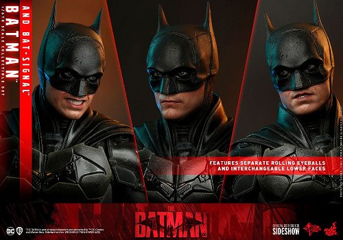 Hot Toys The Batman and Bat-signal MMS641 - 4