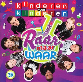 Kinderen Voor Kinderen - Deel 36 Raar Maar Waar (CD) - 0