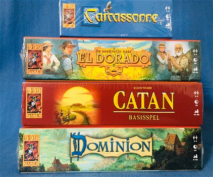 Catan + Dominion + Carcassonne + El Dorado - 0