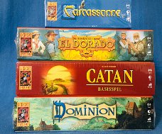 Catan + Dominion + Carcassonne + El Dorado