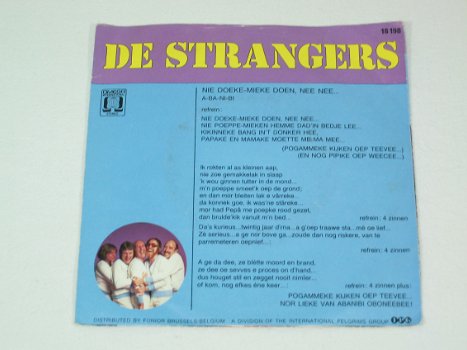 De Strangers - Den Dopper / A-Ba-Ni-Bi - Nie Doeke-Mieke Doen Nee, Nee - 1