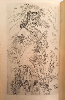 Le Nouveau Parnasse Satyrique 1866 titelplaat F. Rops 2X