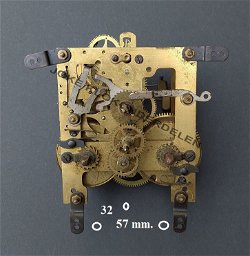 = Uurwerk = Gustav Becker P 14 =47261