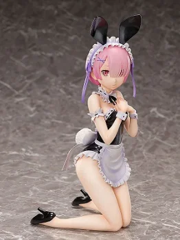 Freeing Re:ZERO Starting Life in Another World Ram & Rem Bare Leg Bunny set - 5