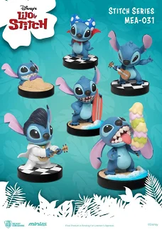 Beast Kingdom Lilo & Stitch Mini Egg Attack Assortment Stitch Series inclusief Exclusive 