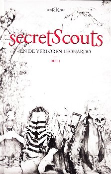 SECRET SCOUTS EN DE VERLOREN LEONARDO - Dennis Kind & Wendel Kind-Wagenaar - GESIGNEERD - 0