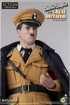 Infinite Charlie Chaplin The Great Dictator Deluxe Figure - 1