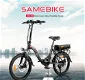 Samebike JG20 Smart Folding Electric Moped Bike 350W Motor.. - 0 - Thumbnail