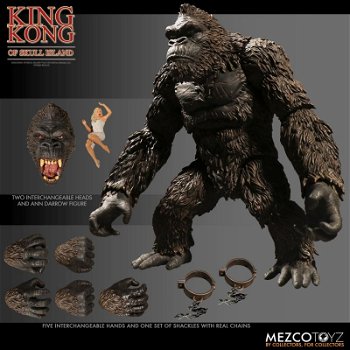 Mezco Toys King Kong of Skull Island action figure - 0