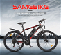 Samebike SY26 Electric Bicycle 350W 26 Inch Tire Ebike 36V - 1 - Thumbnail