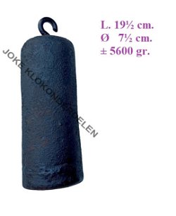 = Gewicht = Engelse klok =47271