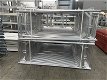 Type Plettac Aluminium Gevelsteiger 70m2 Platforms van 2,5 m Snelle levering - 1 - Thumbnail