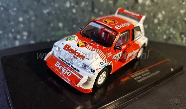 MG Metro 6R4 #D0 BELGE team 1/43 Ixo V625 - 1