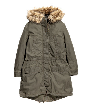 H&M PARKA jas (geschikt voor alle seizoenen; mt. 36) - 3