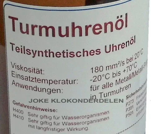= Torenklok olie = Etsyntha = 20 ml. =39270 - Afbeelding 2