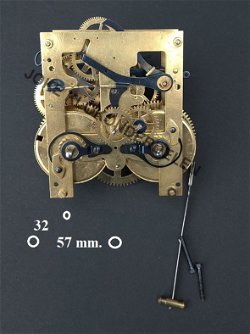 = Regulateur uurwerk = Junghans B 20 =47290