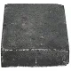 Getrommelde steen Grijs-Zwart of Antraciet 20 x 30 x 6 cm - 1 - Thumbnail