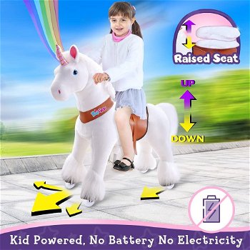 Ponycycle Unicorn Ux304 voor kinderen van 3 tot 5 jaar - 3