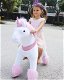 Ponycycle Glitter Unicorn Ux402 voor kinderen van 4 tot 9 jaar - 4 - Thumbnail