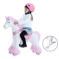 Ponycycle Glitter Unicorn Ux302 voor kinderen van 3 tot 5 jaar