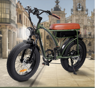 Bezior XF001 Retro Electric Bike 12.5Ah 48V 1000W - 1