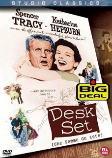 Desk Set  (DVD) met oa Katharine Hepburn   Nieuw