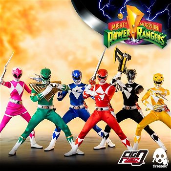 ThreeZero Power Rangers six pack - 1