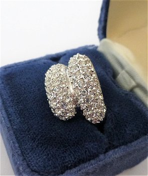 Feestelijke ring met strass - 0