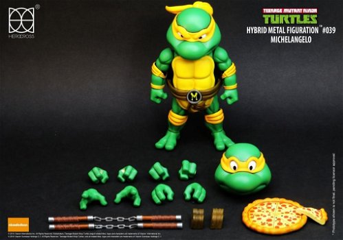 HEROCROSS hybrid metal Teenage Mutant Ninja Turtles TMNT set - 5