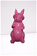 Hoogglans konijnenfiguren decoraties - 6 - Thumbnail