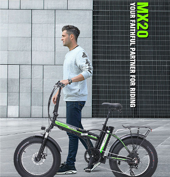 Shengmilo MX20 500W 48V 15Ah 20'' E-bike 40km/h Max - 3