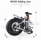 Shengmilo MX20 500W 48V 15Ah 20'' E-bike 40km/h Max - 7 - Thumbnail