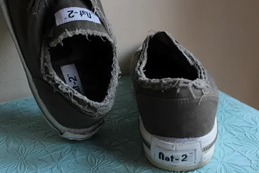 Nat-2 sneakers / slippers - maat 42/UK8 - 2
