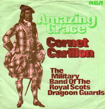 The Military Band Of The Royal Scots Dragoon Guards – Amazing Grace (1972) - 0