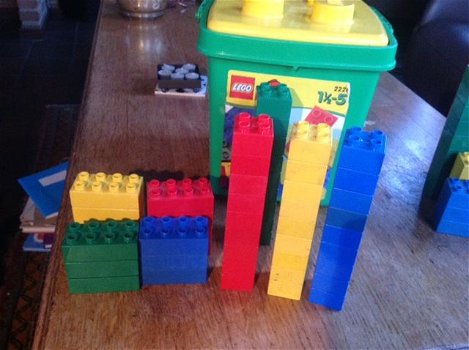 LEGO - DUPLO - in opbergbox, inhoud , zie foto - 2