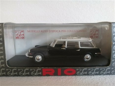 1:43 Rio 99 Citroën ID 19 Break 1958 zwart - 0