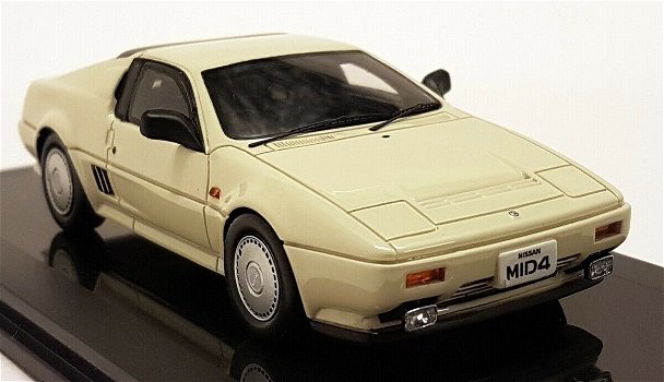 1:43 Norev Lumyno 1985 Nissan MID-4 I beige Concept Car - 0