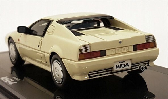 1:43 Norev Lumyno 1985 Nissan MID-4 I beige Concept Car - 1