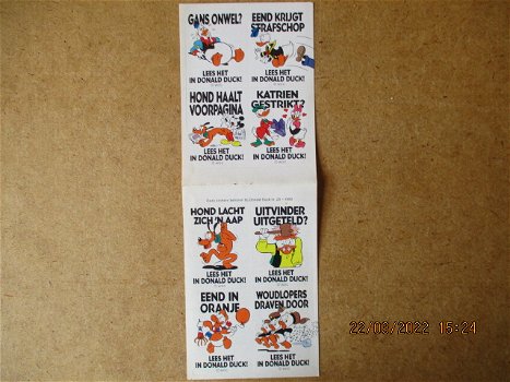 adv6252 donald duck weekblad bijlage 102 - 0