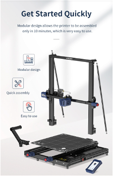 Anycubic Kobra Max 3D Printer, Auto Leveling Stepper Drivers - 6