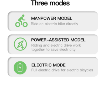 JINGHMA R3 500W 48V 12.8Ah 26 Inch Tire Electric Bicycle - 4