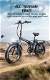 JINGHMA R8 500W 48V 15Ah 20 Inch Tire Electric Bicycle - 1 - Thumbnail
