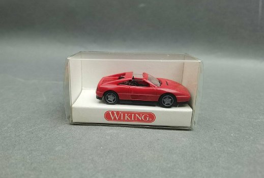 1:87 Wiking 18901 Ferrari 348 ts rood - 0