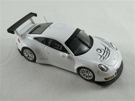1:43 Ixo GTM120 Porsche 911 GT3 R 'ready to race' white - 1
