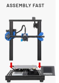 TRONXY XY-2 PRO 2E Dual Color 3D Printer Dual Titan - 2
