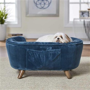 Hondenbank Romy Sofa Blauw - 1