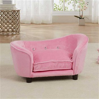 Hondenbank Snuggle Roze | Gratis verzending - 2