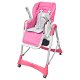Kinderstoel Deluxe in hoogte verstelbaar roze - 5 - Thumbnail