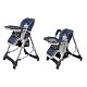 Kinderstoel Deluxe in hoogte verstelbaar donkerblauw - 4 - Thumbnail