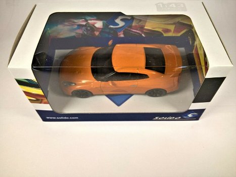 1:43 Solido Nissan GT-R R35 2007 orange - 3